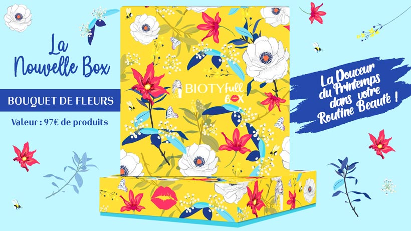 Routine Beauté Bio Bouquet de Fleurs : La Biotyfull Box Bouquet de